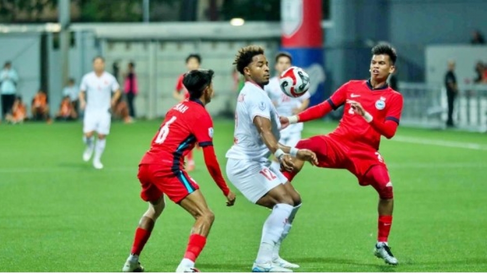 Vietnam defeat Singapore 2-0 in first leg of ASEAN Cup semifinals